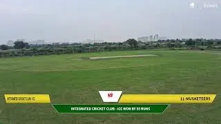 Integrated Cricket Club - ICC vs 11-Musketeers Live Cricket Match | Air Strike CUP  Live - OSCC CRIC