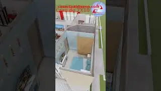 ✅ PLANO de CASA de 7x10 de 2 pisos y 4 dormitorios  #arquitectura #planosarquitectonicos #casa