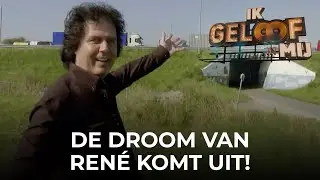 René le Blanc krijgt GIGANTISCH billboard langs snelweg A9 | Ik geloof in mij