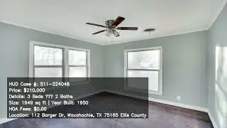 511 224048 112 Barger Dr Waxahachie TX 75165 Ellis County