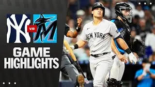 Yankees vs. Marlins Game Highlights (8/3/25) | MLB Highlights