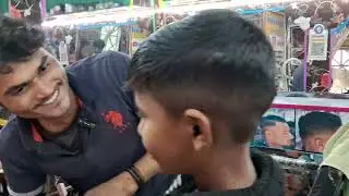 INDIA 🇮🇳TRIMMER CUTS =1NUMBER SCISSOR COMB MIXED HIGH FADE HAIRCUT HOW TO HOME WORK TUTORIAL HINDI 