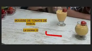 Mousse de tomate de árbol / La cocina JJ