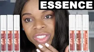ESSENCE Plumping Nudes Lip Gloss Swatches and Review | PuckerUpBabe
