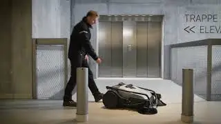 Nilfisk SW250 Push Sweeper Demonstration