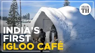 India's first igloo caf&eacute;