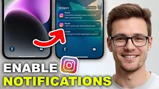 How To TURN ON Instagram Notifications On iPhone (Step-By-Step!)