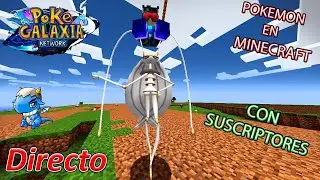 POKEMON EN MINECRAFT!! *CON SUSCRIPTORES* - POKEGALAXIA #4 - *NO PREMIUM* | WilmerRD