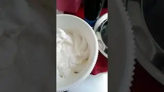 CHANTILLY SEM LEITE, NADA DE EMULSIFICANTE com a&ccedil;&uacute;car mascavado #1