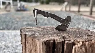 My New Favorite Keychain Multitool! Gerber Hatchet Keychain Review!