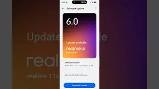 realme 11x 11 C67 new update 6.0 #realme11proseries5g #realme