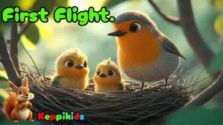 First Flight | Kids Learning | Kids Songs| Keppikids | #nurseryrhymes #kidslearning