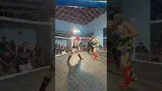Pelea kick boxing.  Federacion.