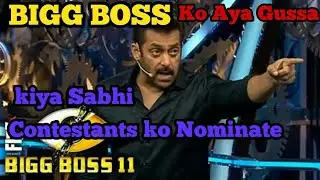 This Week Bigg Boss nominated all Contestants but not hina khan(video reel)