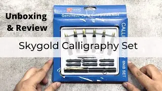 Распаковка и обзор набора для каллиграфии Skygold | Abhay Calligraphy