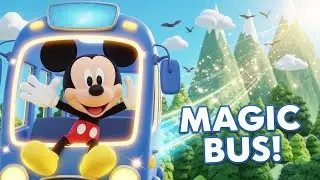 Mickey Mouse Takes a Magic Bus to the Mountains! 🚌✨ | Kids Cartoon Adventure
