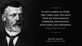 The Will to Win by Berton Braley,  A Powerful Life Poem  Motivation