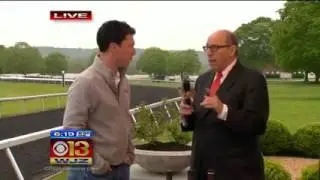 CBS Baltimore Goes Live from Sagamore Farm