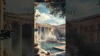 💧 🏛️ 1hr Roman Bath Ambience | Ancient Echoes & Thermal Calm #shorts #ambient 🏛️💧