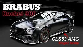 ทรงยากูซ่าจัด Benz CLS53 แปลง BRABUS Rocket 900 + Stage2 [ ที่สุดของความโหด!! ]
