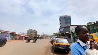 Marche immersive dans les rues de Yaound&eacute;  Acacia &rarr;Biscuiterie Biyem Assi