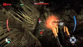 Evolve - Hunt on Orbital Drill Map: Bucket: Flying UAV, Guided Missile, Flying Sentries Gameplay PS4