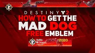 Mad Dog Emblem! Free Twitch Drop Emblem | Destiny 2 Heavy Metal