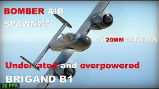 148% K/D Brigand B1 OVERPOWERD --WarThunder--