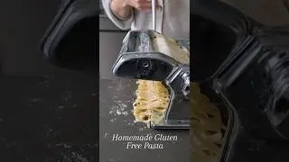 Homemade Gluten Free Pasta #glutenfree #pasta #cookbook #glutenfreerecipes