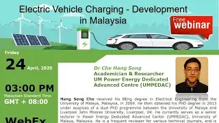 🔴 Electric Vehicle Charging - Development in Malaysia | IEEE PES Day 2020 Webinar Series | Malaysia