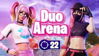 I Played Duo Arena With a Tier 1 Pro... And WON THE GAME WITH 11 KILLS EACH!