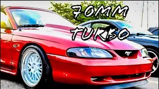 One of the cleanest Turbo 70mm SN95 Mustang convertible out here! SBF 302 5.0