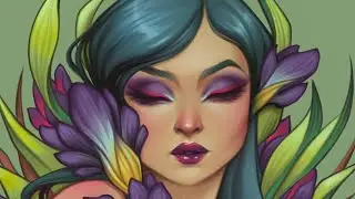 Crocus (Flowers 2021) - Procreate timelapse