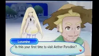 Pokemon Ultra Sun: Лусамин и Мон