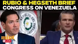 LIVE | Rubio and Hegseth Brief House and Senate on Venezuela Situation | Maduro | Trump