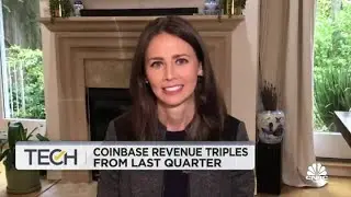Coinbase revenue triples from last quarter