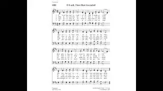 TPH 68B | O Lord, Thou Hast Ascended