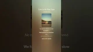 Love in the Slow Lane