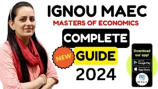 IGNOU MA Economics | IGNOU Admission 2024 July Session| IGNOU MA Economics Syllabus 2024| OU CLASS