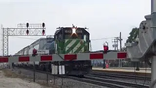 Leslie RS3K! BN (BNSF) 1848 w/ Awesome RS3K Does Some Flat Switching on 5/23/17