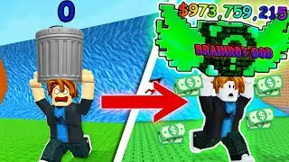 NOOB TO BRAINROT GOD! ROBLOX ESCAPE WAVES FOR LUCKY BLOCKS