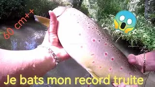 J'EXPLOSE mon RECORD TRUITE | j'étais pas prêt