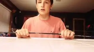 How to get a 2 peice fishing rod apart and welcome to my channel