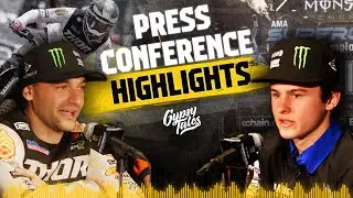 Arlington Supercross Press Conference Highlights! Ft. Cooper Webb, Eli Tomac, Haiden Deegan & More 😱