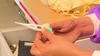 How to take temperature of baby using digital thermometer?