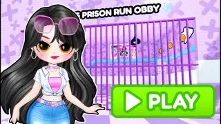 🎶 JINU GIRL'S PRISON RUN OBBY 🎶 WALKTHROUGH FULL GAME #roblox