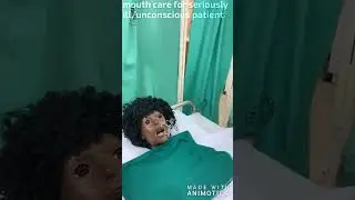 mouth care for seriously ill or unconscious patient @nursingart247