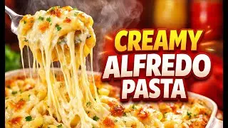 I Baked Alfredo Pasta… and It Turned Out INSANELY Creamy