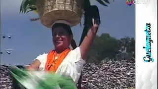 Así era la Guelaguetza en 1994, Lunes del Cerro en Oaxaca, Auditorio Guelaguetza. Video de archivo