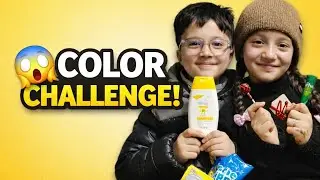 Colour Gift Exchange 🎁#challenge#sister #brother 